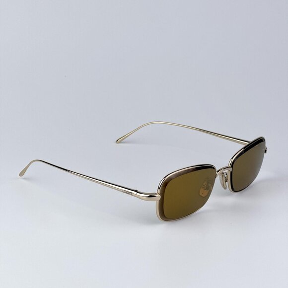Loewe LW40159U 32G ANAGRAM Women NEW AUTHENTIC Sunglasses Gold main image 5